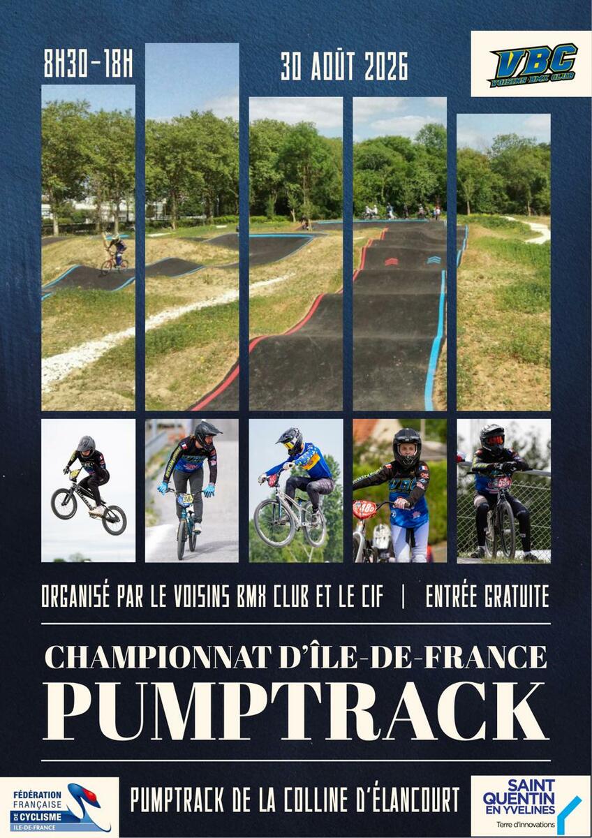 Championnats d'ile de France de Pump-track 2026