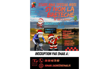 Stage BMX dimanche 21 Décembre